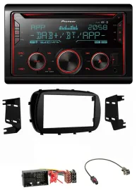 Pioneer 2DIN DAB MP3 Bluetooth USB CD Autoradio für Fiat 500X (ab 2015)