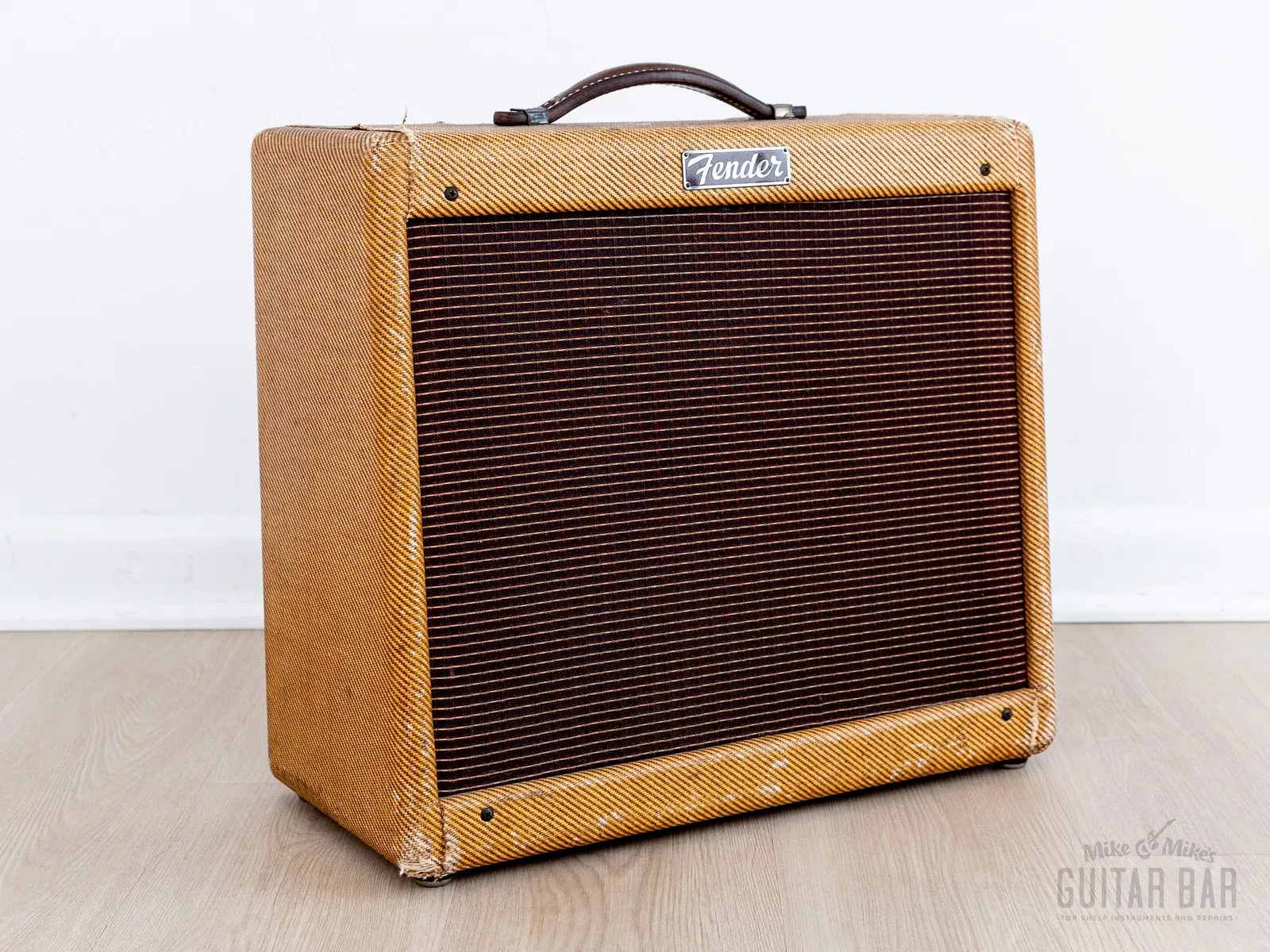 1955 Fender Princeton Tweed Vintage Tube Amp Narrow Panel Big Box 5F2 Circuit