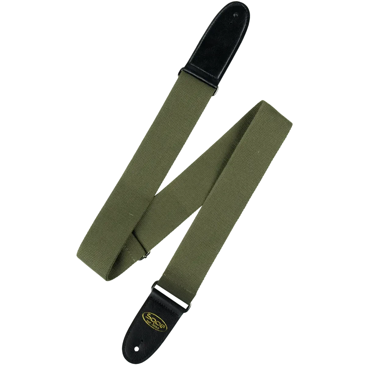 Ремень для гитары Sqoe JTBD-0114 Green