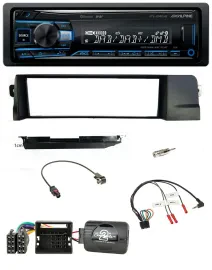 Alpine USB Bluetooth DAB Lenkrad Autoradio für BMW 3er E46 Profi 2001-2007
