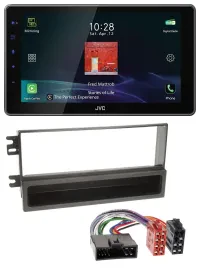 JVC DAB MP3 Bluetooth USB Autoradio für Kia Sportage I (2000-2005)