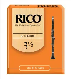 Трость для кларнета Bb Rico Unfiled  RCA1035
