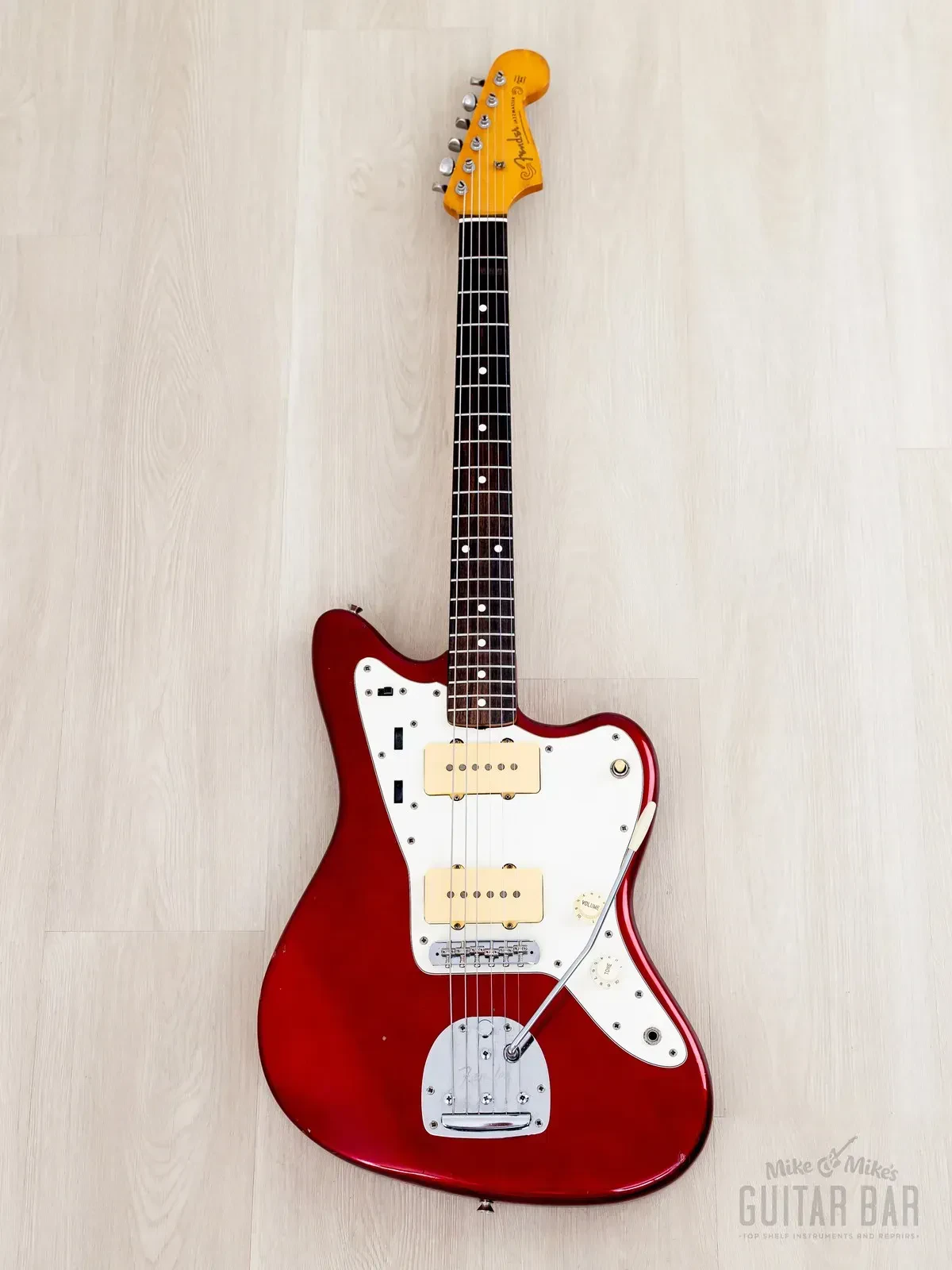 Электрогитара Fender Jazzmaster 1962 Vintage Reissue JM66-70 SS Candy Apple Red w/gigbag Japan 1983