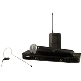 Микрофонная радиосистема Shure BLX1288/MX53 Wireless Combo System w/SM58 Handheld/MX153 Earset Band J11