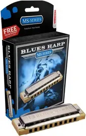 Губная гармошка диатоническая Hohner Blues Harp 532/20 MS D