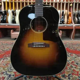 Электроакустическая гитара Gibson J45 1950s Sunburst USA 2024 W/Case