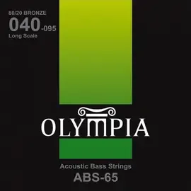 Струны для акустической бас-гитары Olympia ABS-65 40-95