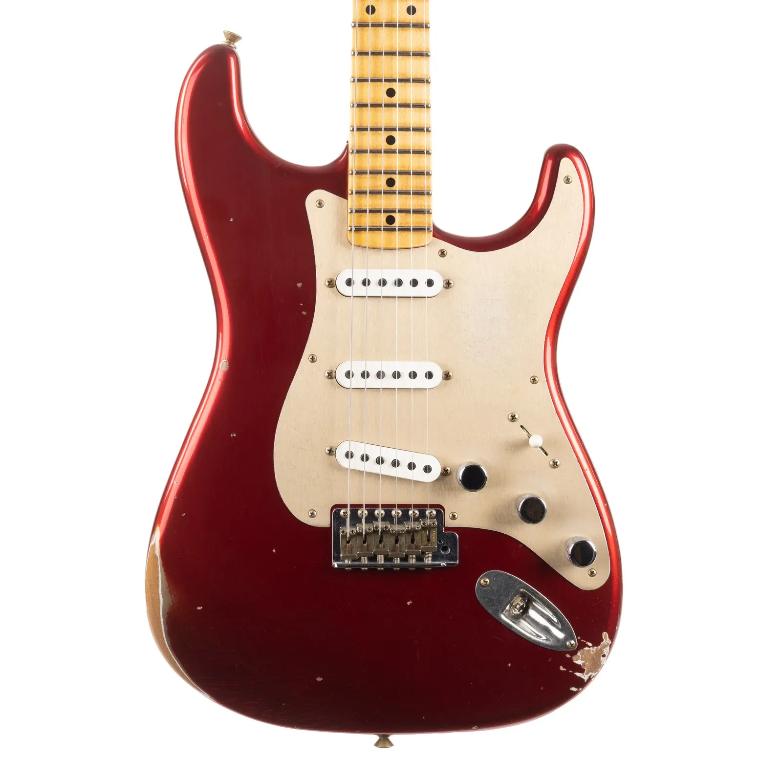 Fender Custom Shop 50s Stratocaster Super Aged Relic - Candy Apple Red