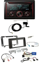 Pioneer 2DIN Lenkrad DAB USB CD Bluetooth Autoradio für Dacia Duster ab 2021
