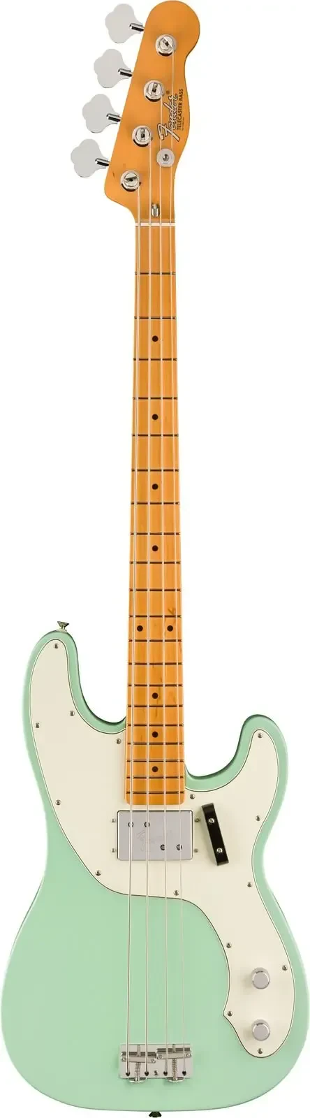 Бас-гитара Fender Vintera II '70s Telecaster Bass Guitar, Surf Green w/ Deluxe Gig Bag