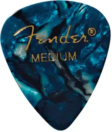 Медиаторы Fender 351 Shape Premium Picks, Medium, Blue Moto, 12 Count