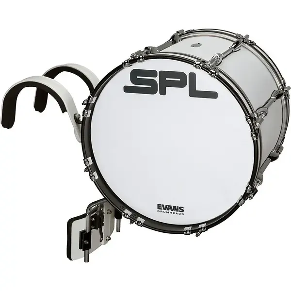 Маршевый барабан Sound Percussion Labs Birch Marching Bass Drum 20x14 White