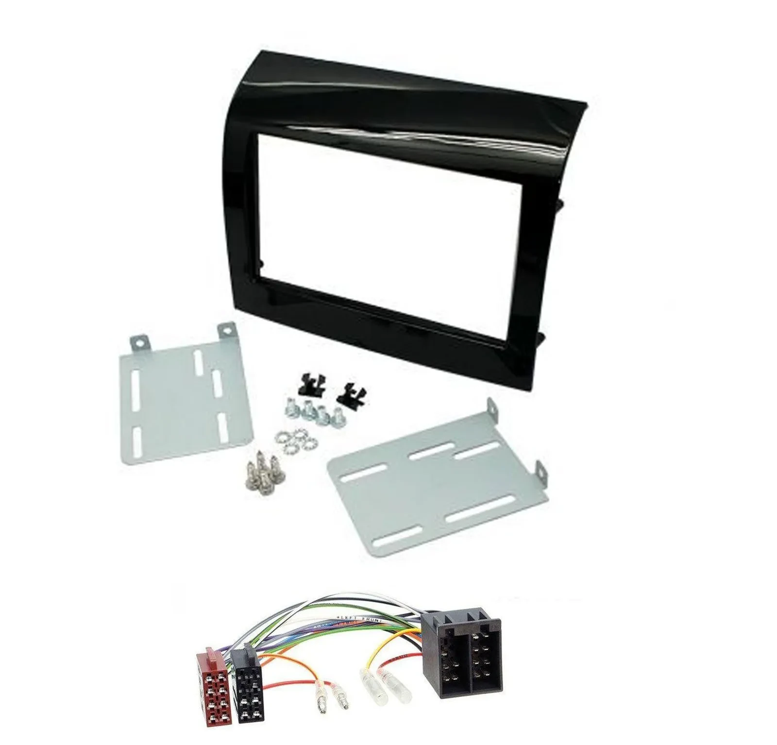 Radioeinbauset Doppel DIN Autoradio für Fiat Ducato 11-21 Peugeot Boxer Citroen