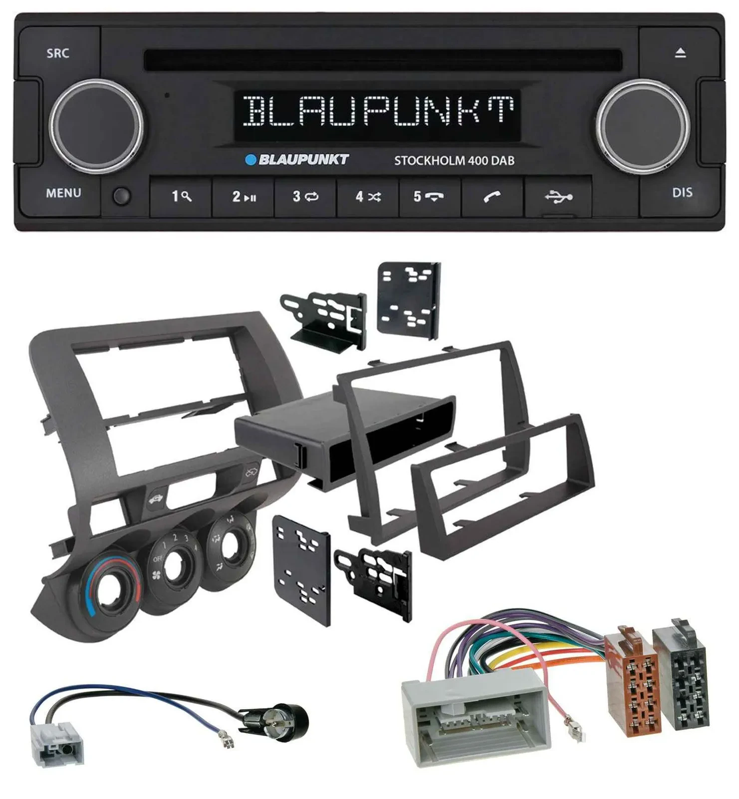 Blaupunkt MP3 Bluetooth DAB CD USB Autoradio für Honda Fit 06-07 nur US-Importe