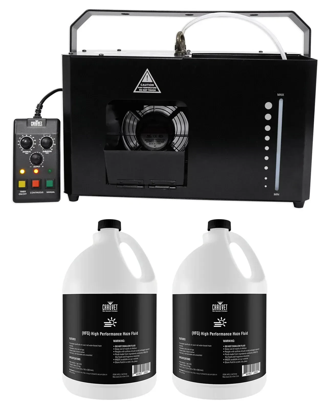 Генератор тумана Chauvet DJ Hurricane Haze 4D с жидкостью