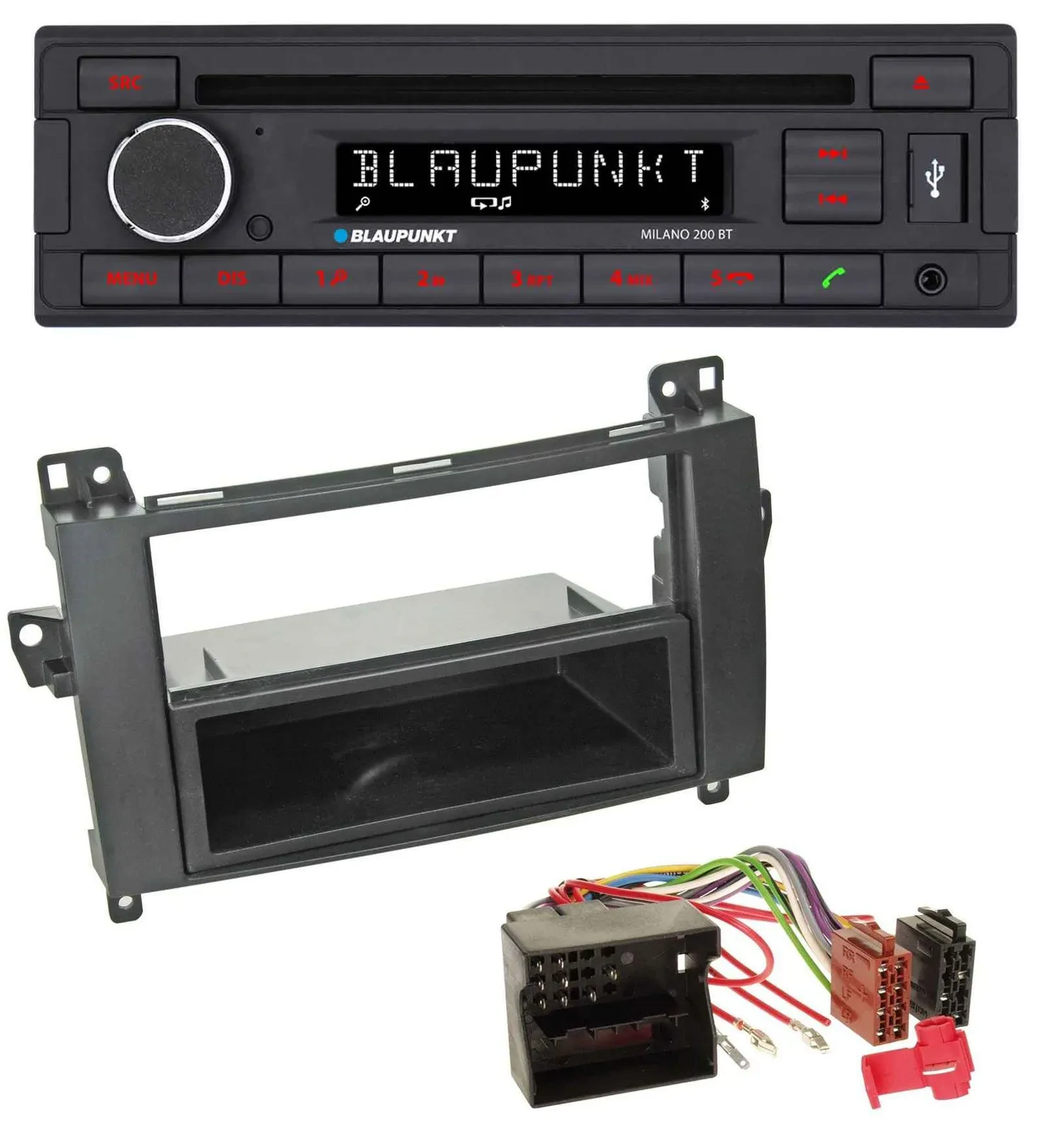 Blaupunkt MP3 USB CD Bluetooth AUX Autoradio für Mercedes Vito Viano W639 06-14