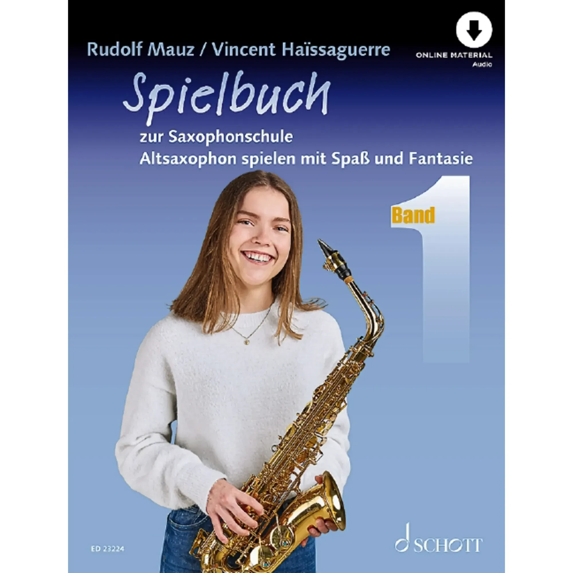 Учебное пособие Schott Music Saxophonschule: Spielbuch 1