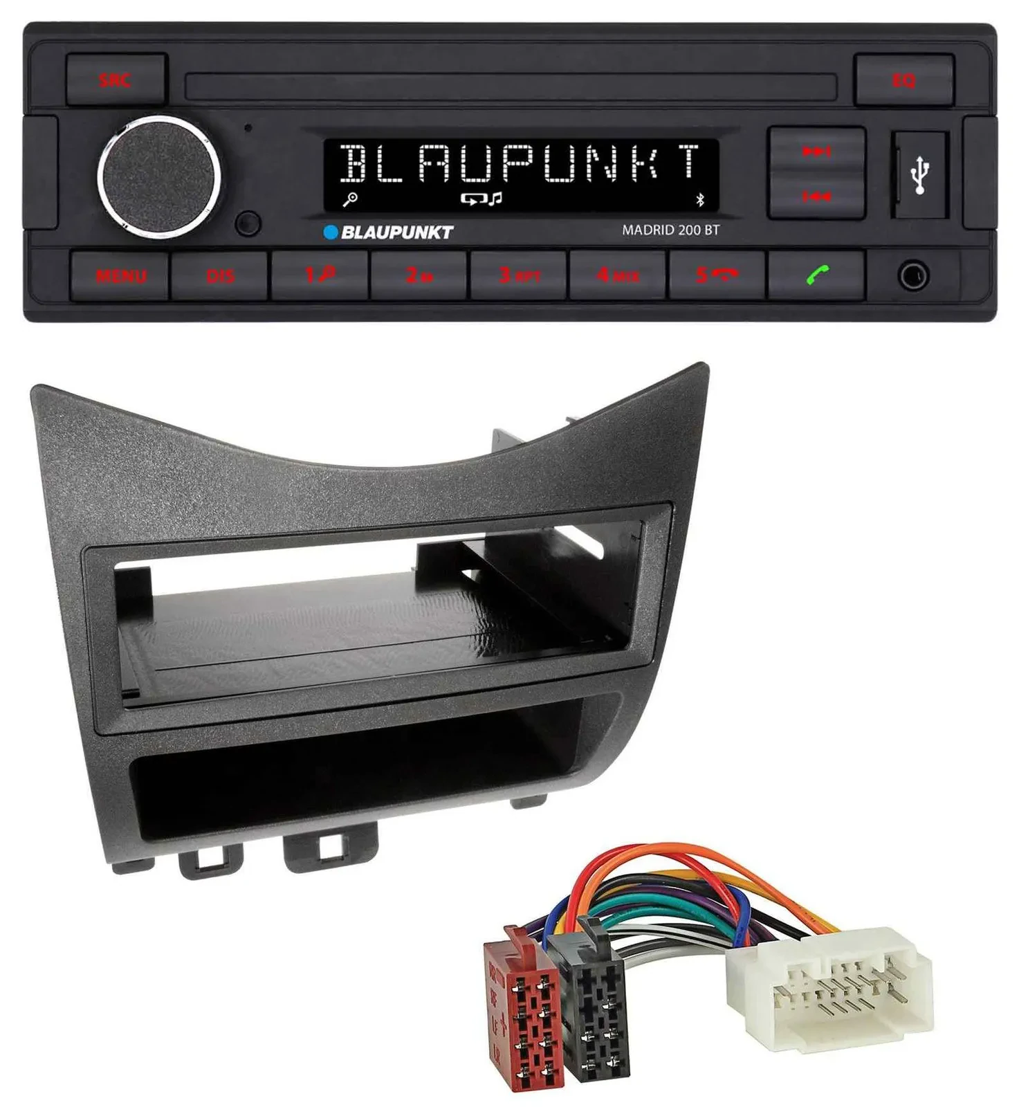 Blaupunkt USB AUX Bluetooth MP3 Autoradio für Honda Accord (2003-2007)
