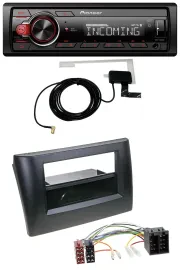 Автомагнитола Pioneer USB/MP3 DAB Bluetooth для Fiat Stilo (2001–2008) с нишей