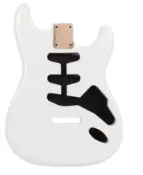 Гитарная дека Smiger BST-04 WH Strat White