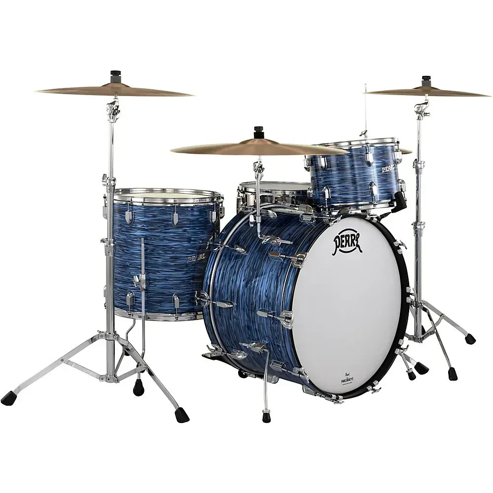 Pearl President Series 3-Piece Shell Pack with 24 in. Bass Drum Ocean Ripple