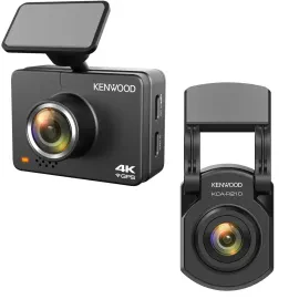 Kenwood DRV-A610WDP 4K HD Front + Rear Dash Cam Package