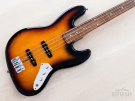 2000 Fender USA Artist Series Jaco Pastorius Fretless Jazz Bass Sunburst w/ Case