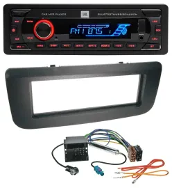JBL AUX MP3 USB Bluetooth SD Autoradio für Skoda Fabia 5J 07-14 Praktik Roomster