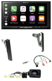 Pioneer 2DIN Lenkrad USB DAB DVD Bluetooth Autoradio für Toyota FJ ab 2007