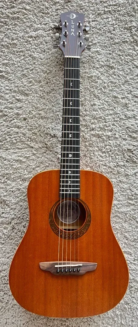 Электроакустическая гитара Luna Guitars SAFMAHGC Safari Mahogany