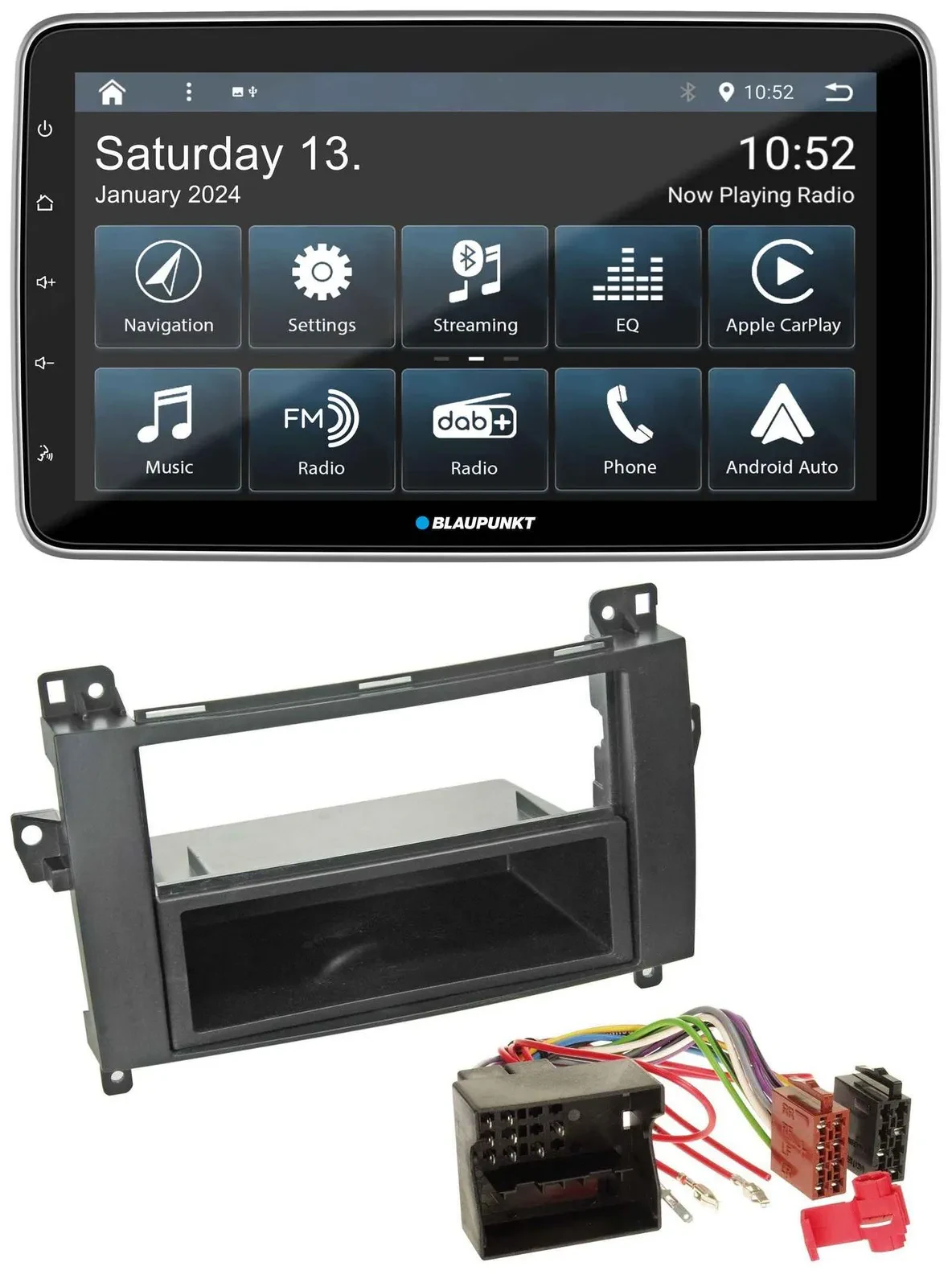 Blaupunkt USB DAB SD MP3 Bluetooth Autoradio für Mercedes B-Klasse (T245, 05-11)