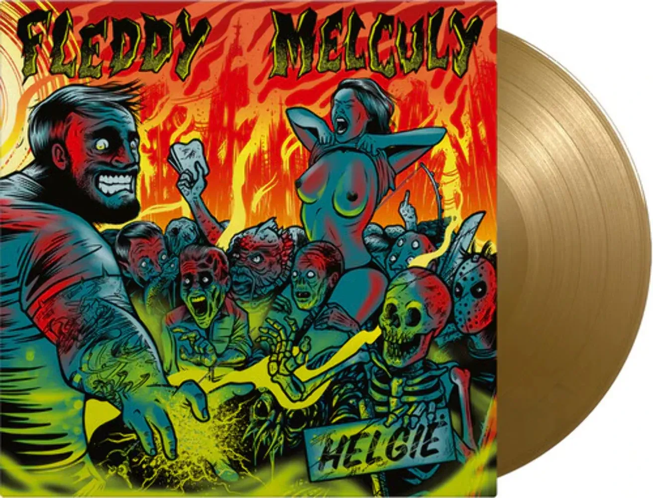 Виниловая пластинка Fleddy Melculy – Helgie (золотый винил) (Релиз 2023)