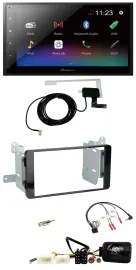 Автомагнитола Pioneer 2DIN, DAB, Bluetooth, USB, для Mitsubishi L200 (с 10/2015)