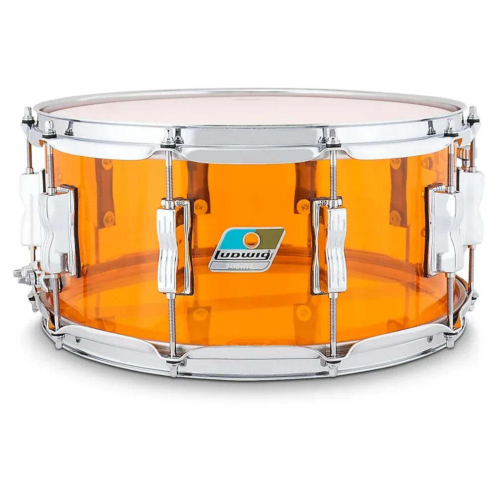 Малый барабан Ludwig LS903VXX47 Vistalite Acrylic 14x6.5 Amber