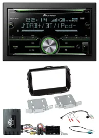 Pioneer Bluetooth Lenkrad DAB 2DIN USB CD Autoradio für Alfa Giulietta 14-21 Inf