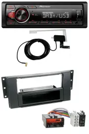 Pioneer 1DIN MP3 DAB USB AUX Autoradio für Land Rover Freelander 2007-2010