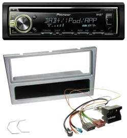 Pioneer DAB USB MP3 AUX CD Autoradio für Opel Combo C Corsa C Tigra Meriva ab 20