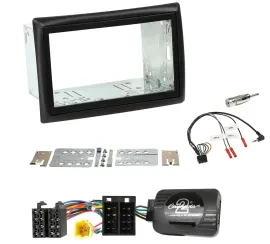 Einbauset Lenkradadapter Doppel DIN Autoradio für Renault Megane II 2005-2008