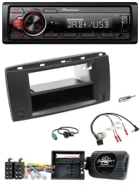 Pioneer MP3 1DIN DAB USB Lenkrad Autoradio für Mercedes R-Klasse W251 2006-2012