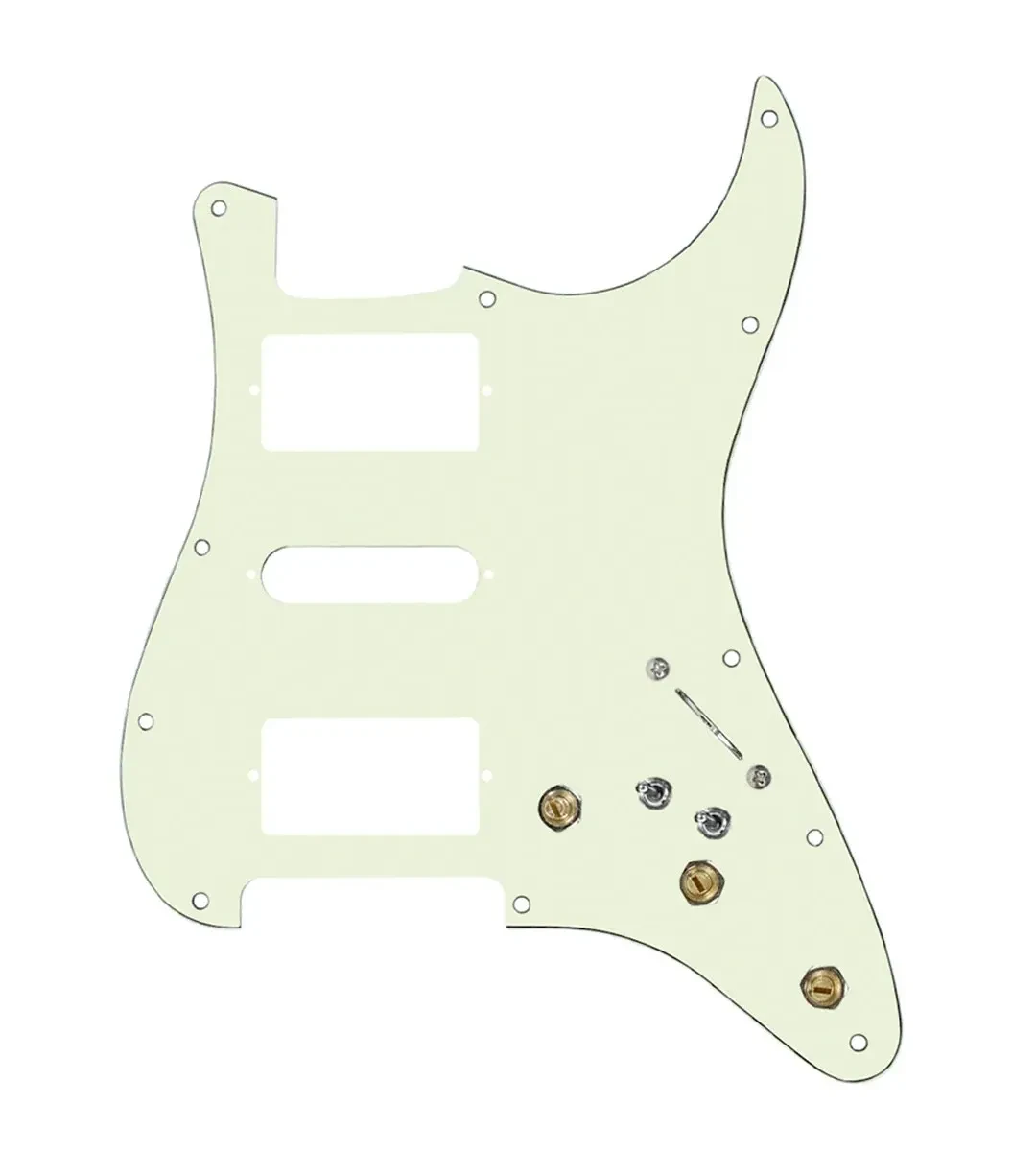 920D Custom HSH Pre-Wired Pickguard for Strat With A Mint Green Pickguard and...