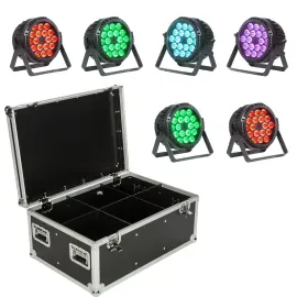 Прожектор lightmaXX VEGA ARC Pro I MKII (набор, 4 шт.) 120 Вт, RGBW LED PAR, DMX, уличный, Powerlink