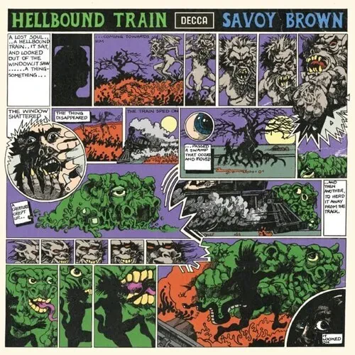 Виниловая пластинка Kim Simmonds & Savoy - Hellbound Train - Limited Grey & Purple Marble Colored Vi