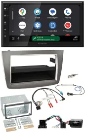 Kenwood DAB Bluetooth USB Lenkrad 2DIN Autoradio für Alfa Romeo Mito 2008-2014 s
