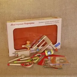 Комплект инструментов «Петрушка» Мастерская Сереброва MS-K2-KT-08