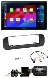 Pioneer Bluetooth DAB Lenkrad USB Autoradio für Fiat Panda 2012-2020 schwarz