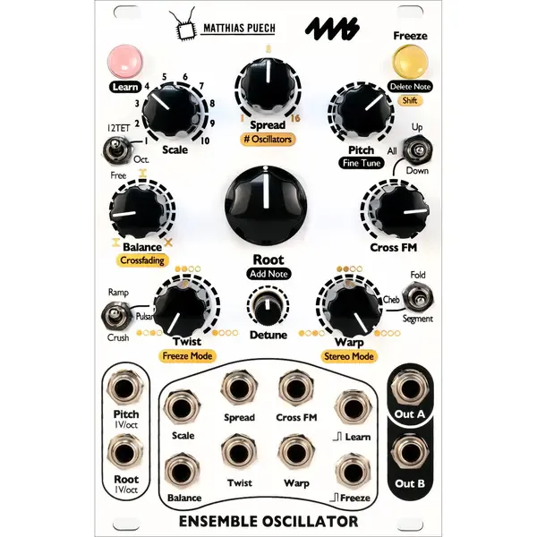 Модульный студийный синтезатор 4MS Ensemble Oscillator Synth Module