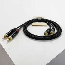 Компонентный кабель SHNOOR RCA2RCA-1m
