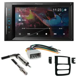 2002-2008 Dodge Ram 1500 Pioneer Double DIN Bluetooth Car Stereo Upgrade | 241ex