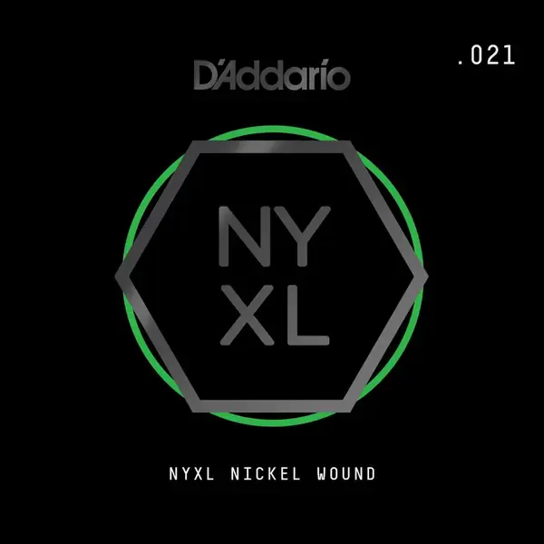 Струна одиночная D'Addario NYNW021 NYXL Nickel Wound Single 021