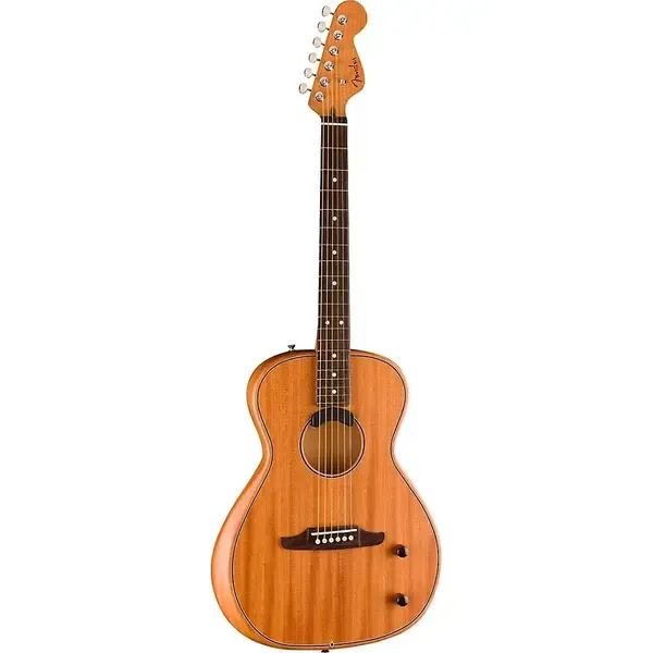 Электроакустическая гитара Fender Highway Parlor All-Mahogany Natural